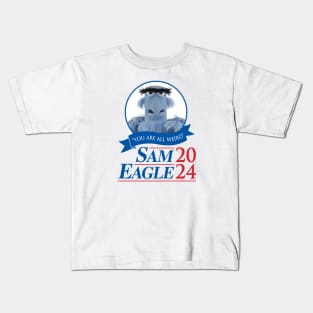 Vote Sam Eagle 2024 Kids T-Shirt